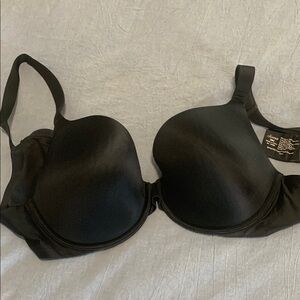 Soma Black Full Coverage Bra with Adjustable Straps and Molded Cups
